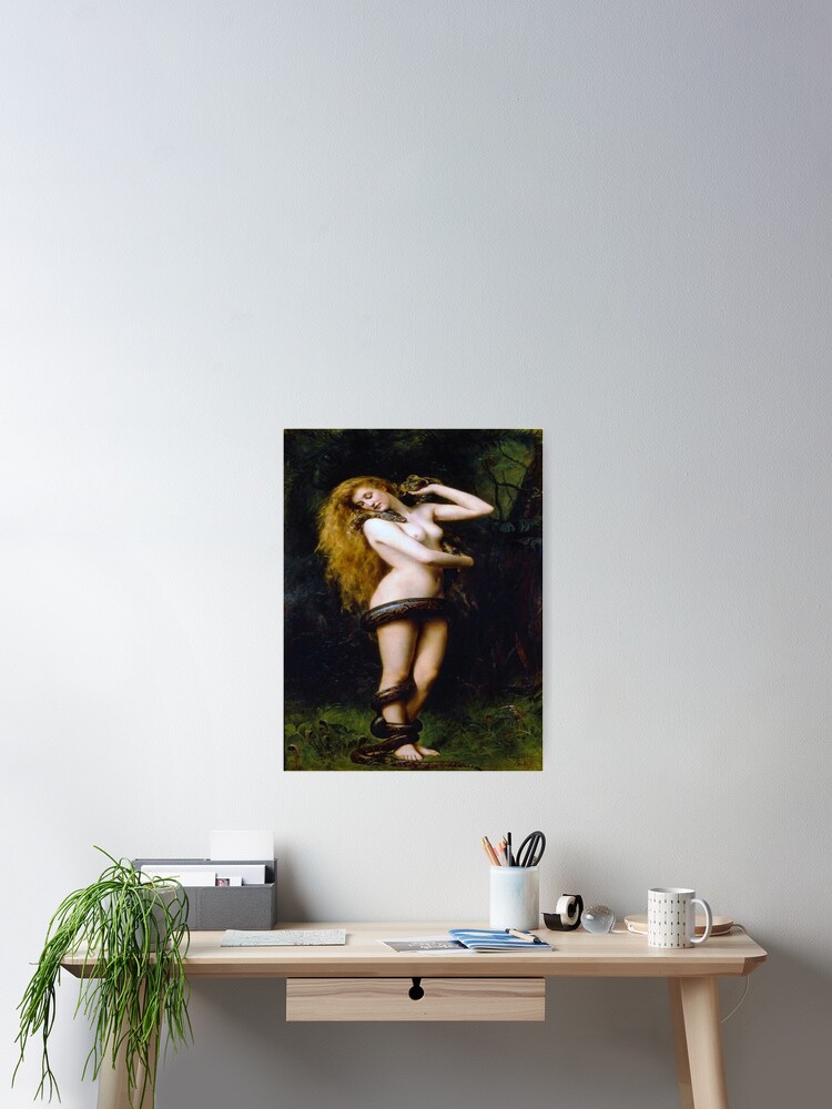 John Maier Collier's Lilith Poster