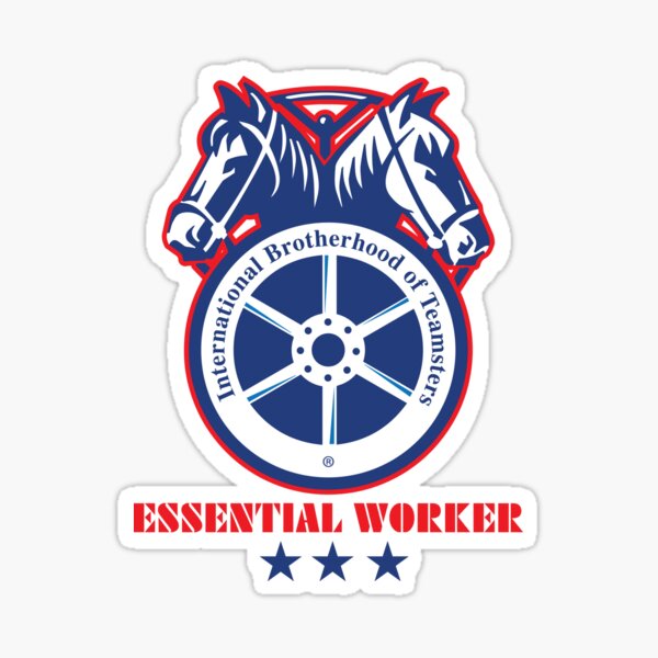 triangle sticker CT-3 Teamster union pride 