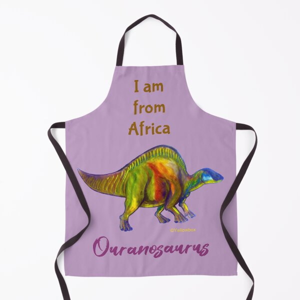Item preview, Ouranosaurus I am from Africa - Yellowbox ink painting designed and sold by twyellowbox.