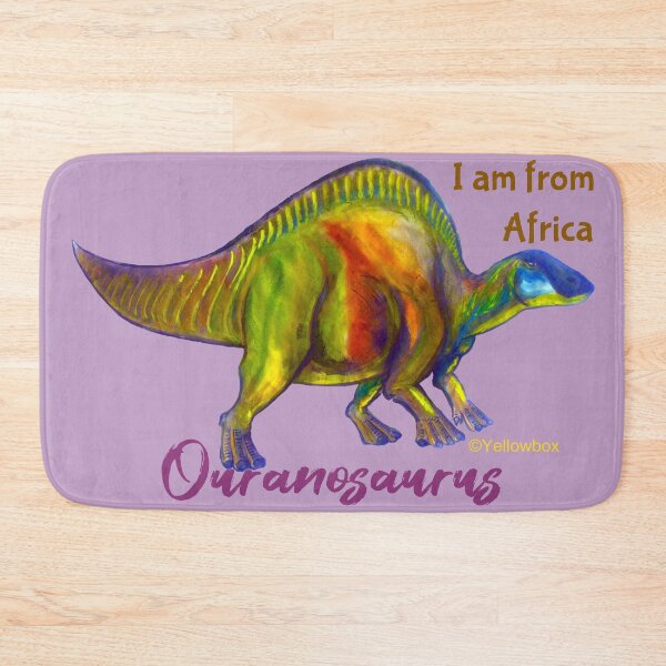 Item preview, Ouranosaurus I am from Africa - Yellowbox ink painting designed and sold by twyellowbox.