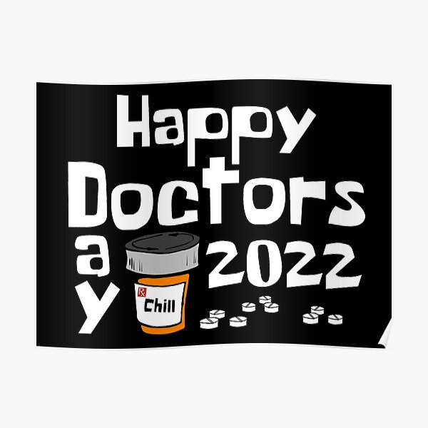 National Doctors Day 2022, Happy Doctors Day with Chill Pills Funny  Illustrated