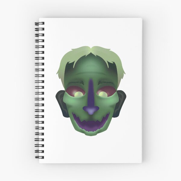 Item preview, Green scary face designed and sold by kukulgraphics.