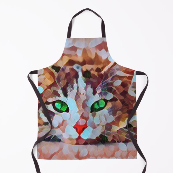 Item preview, Cat Laying Happily On The Floor dotted design designed and sold by Cora Gregory.