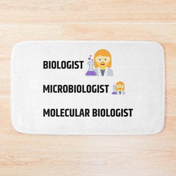 Item preview, Biologist, Mircrobiologist, and Molecular Biologist designed and sold by jadedscientist.