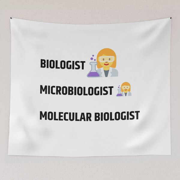 Item preview, Biologist, Mircrobiologist, and Molecular Biologist designed and sold by jadedscientist.