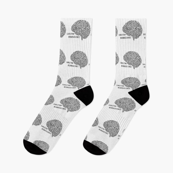 Item preview, Brain Design (Black with words) designed and sold by CUNeuroscience.