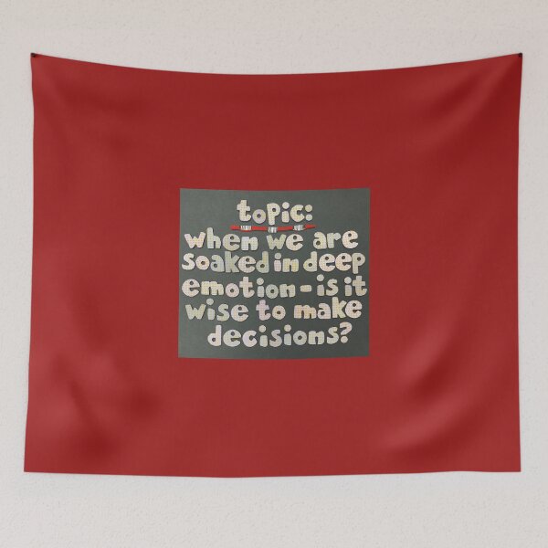 Item preview, Topic:  Making Wise Decisions? designed and sold by prunellaparsnip.