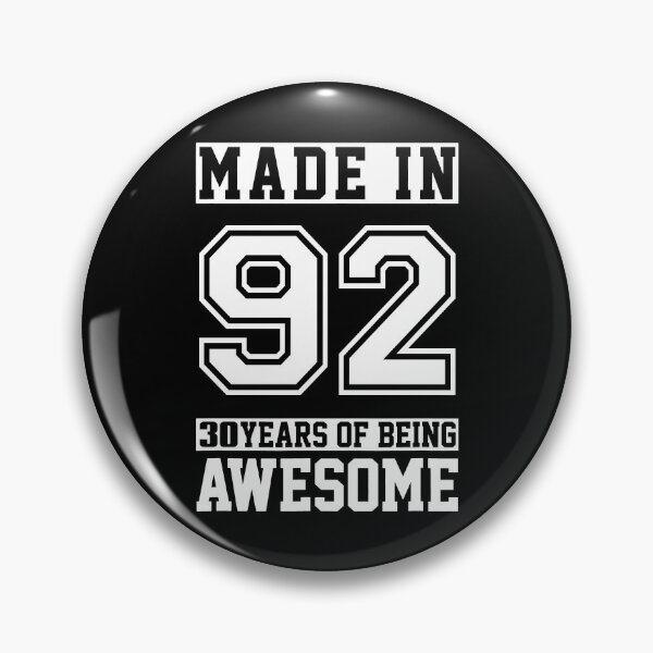 Item preview, 30 Year Old Awesome Since 1992 30th Birthday Gifts Men designed and sold by R&BApparel.