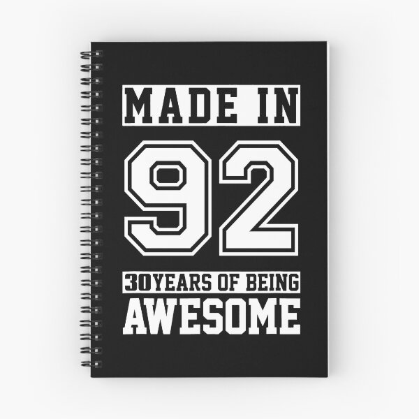 Item preview, 30 Year Old Awesome Since 1992 30th Birthday Gifts Men designed and sold by R&BApparel.