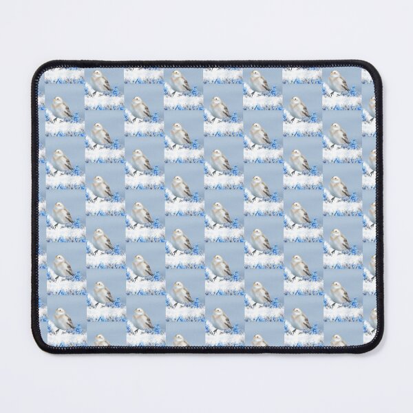 Item preview, Cool Cute Snow Bunting- Wild Life Winter Birds designed and sold by Midnightviera.