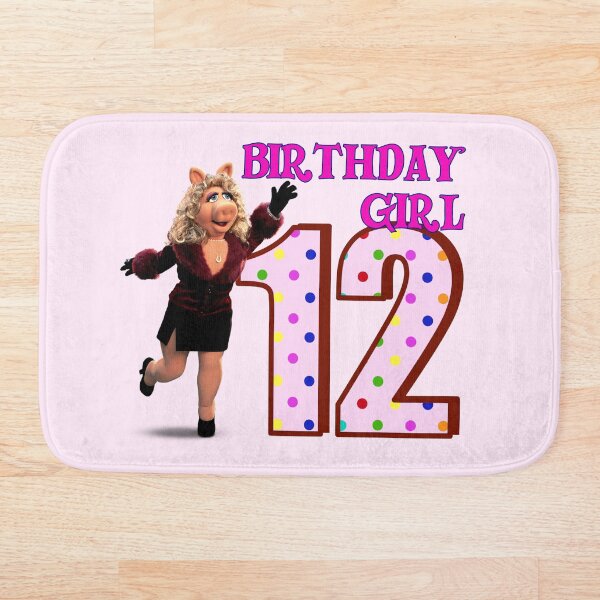 Item preview, 12th Birthday Girl Miss Piggy Muppet designed and sold by MuppetsBirthday.