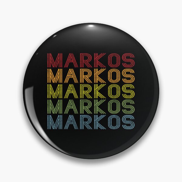 Artikelvorschau, Markos Name T Shirt - Markos Vintage Retro Markos Name Geschenkartikel T-Shirt entworfen und verkauft von chezeva.