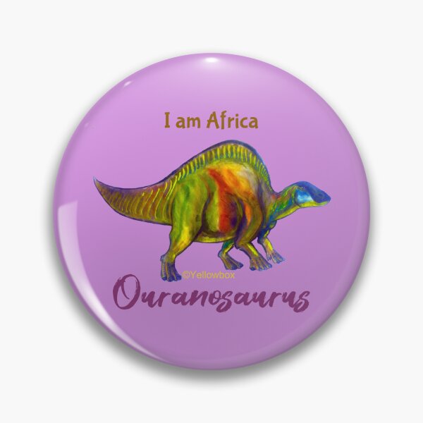 Item preview, I am Africa Ouranosaurus - Yellowbox ink painting designed and sold by twyellowbox.