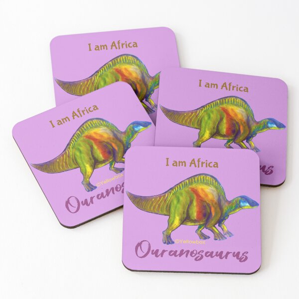 Item preview, I am Africa Ouranosaurus - Yellowbox ink painting designed and sold by twyellowbox.