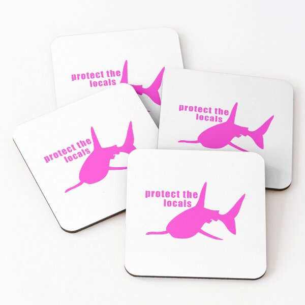 Item preview, protect the locals pink designed and sold by Eliza Durkee.