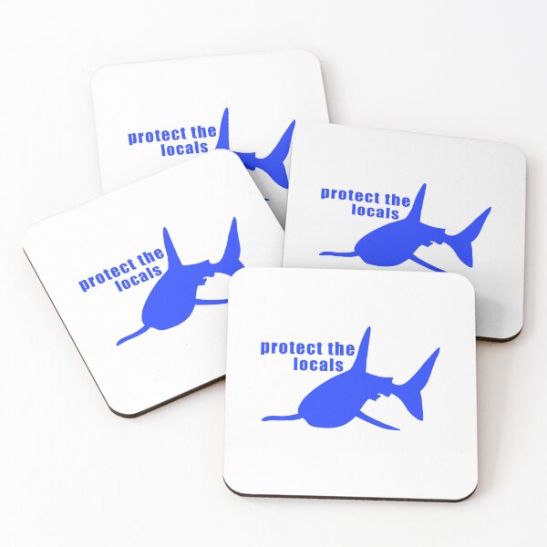 Item preview, protect the locals blue designed and sold by Eliza Durkee.