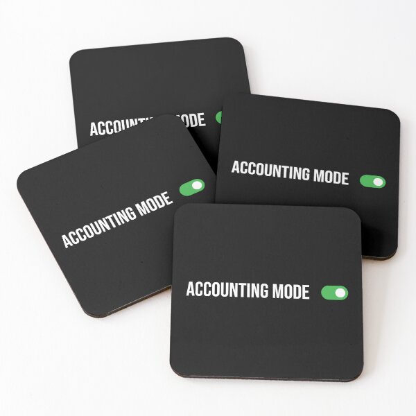 Item preview, Accounting  Mode ON, Funny Accounting graduate gift, CPA Students, Bookkeeper Mug, Auditor Wall Print, Tax season T-shirt designed and sold by Eddyed.