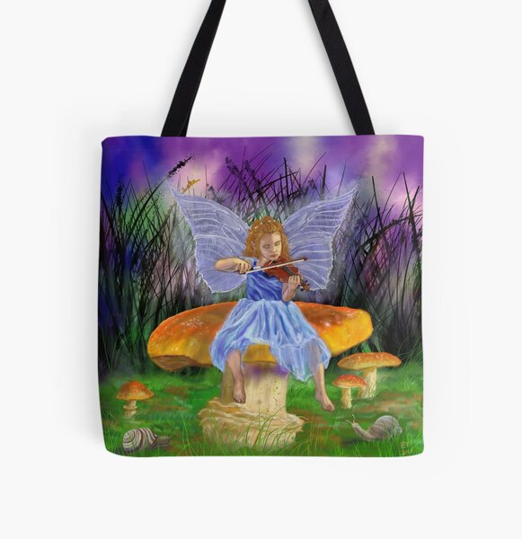 Snail Symphony All Over Print Tote Bag