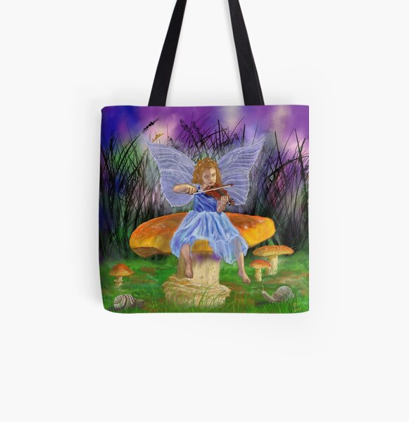 Snail Symphony All Over Print Tote Bag