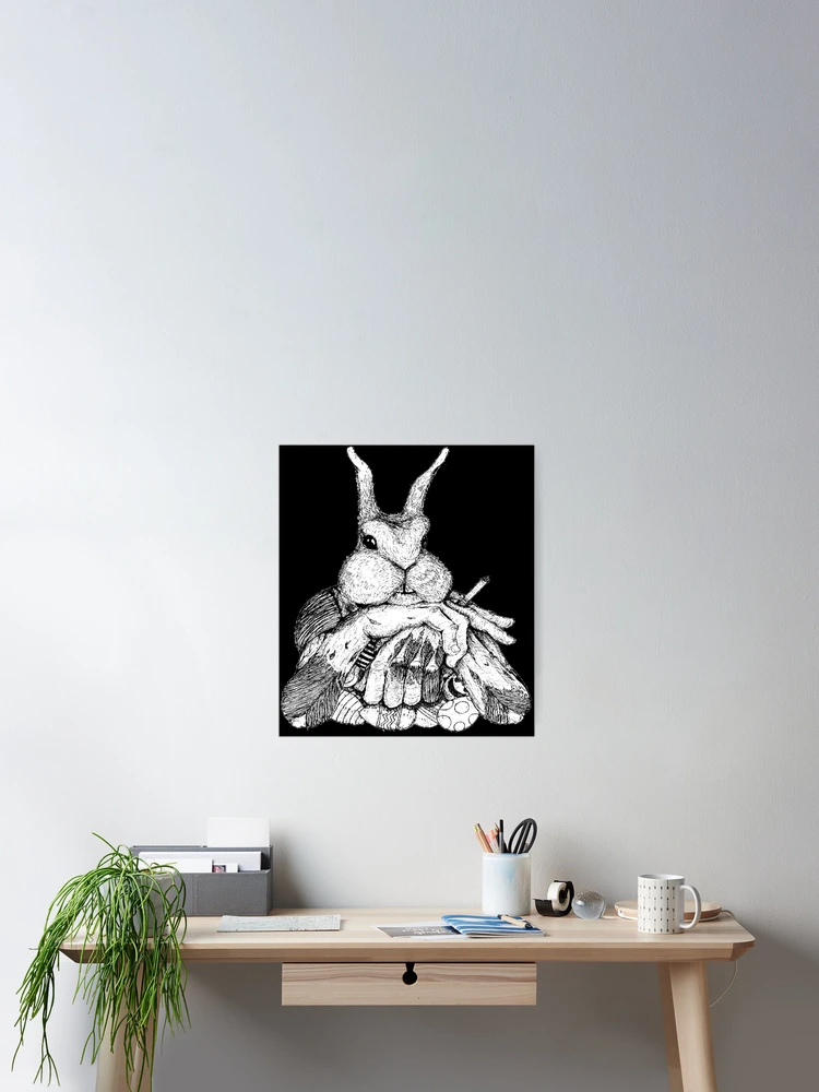 Thumbnail 2 of 3, Poster, White Rabbit designed and sold by Persokong.