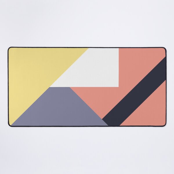 Item preview, Abstract Geometric Lines and Triangles Red Yellow Purple designed and sold by Creations-By-Em.