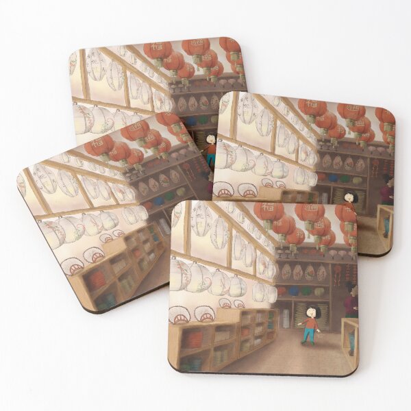 Item preview, A Warm Lantern Shop Illustration | Lukang, Taiwan designed and sold by Sheridan T.