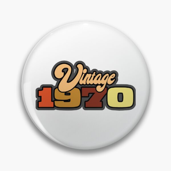 Item preview, The word Vintage written with 1970 below it in multi colur designed and sold by Jrodi.
