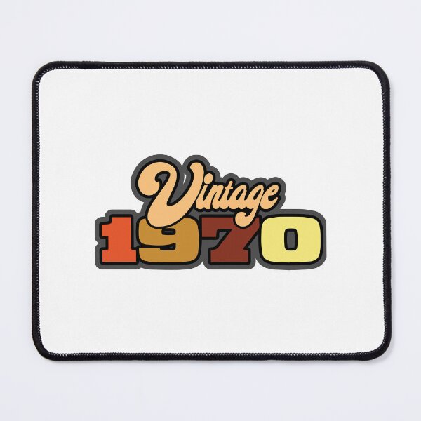 Item preview, The word Vintage written with 1970 below it in multi colur designed and sold by Jrodi.