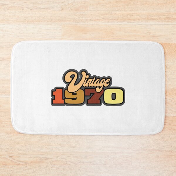 Item preview, The word Vintage written with 1970 below it in multi colur designed and sold by Jrodi.
