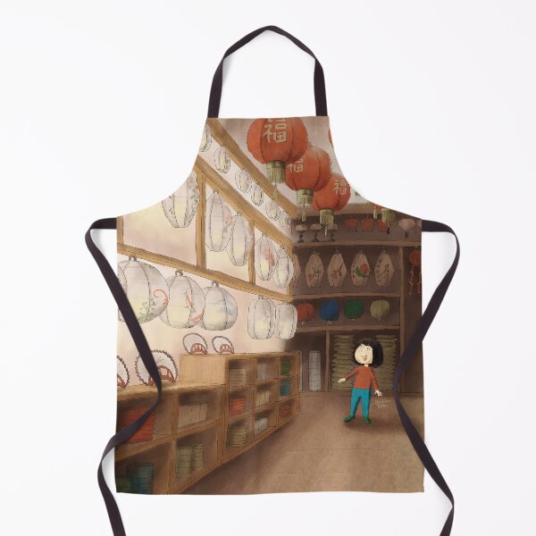 Item preview, A Warm Lantern Shop Illustration | Lukang, Taiwan designed and sold by Sheridan T.