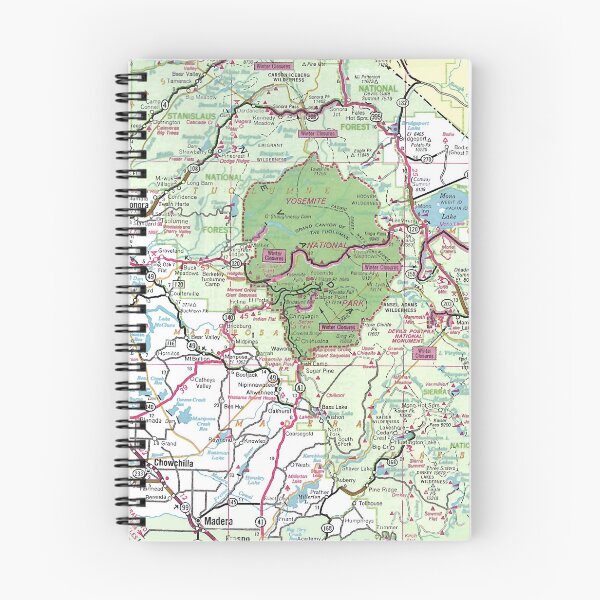 Item preview, Mapa de Yosemite designed and sold by StudioEmilia.