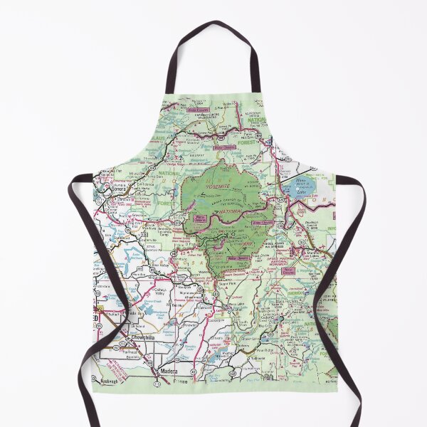 Item preview, Yosemite Map designed and sold by StudioEmilia.