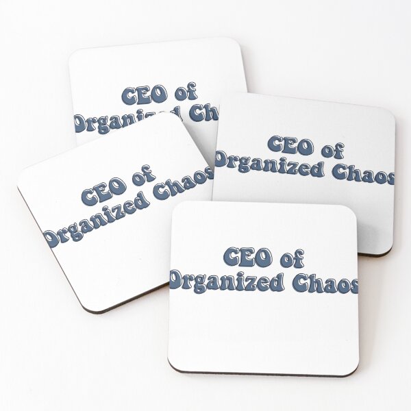 Item preview, CEO of Organized Chaos - dark blue  designed and sold by Katherine Winner.