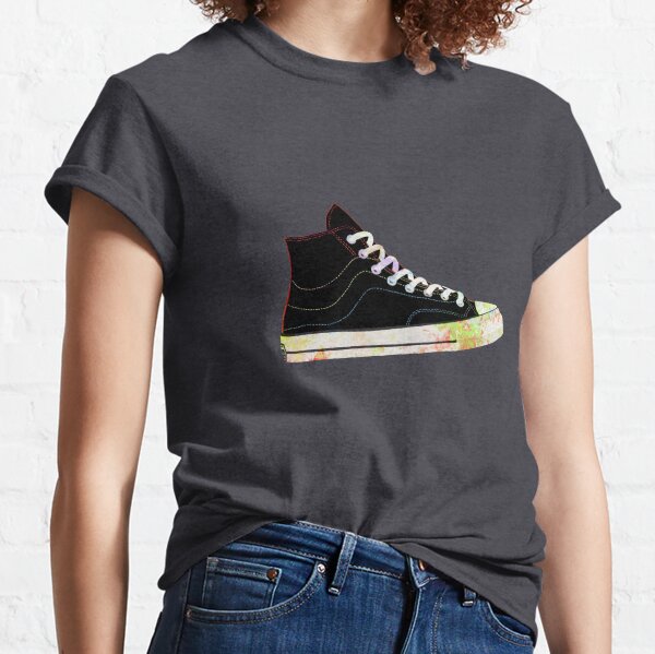 Converse on sale rainbow shirt