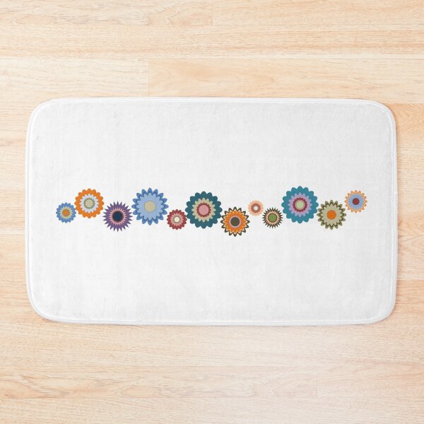 Item preview, April Flowers in a Row designed and sold by ColoursOfFrance.