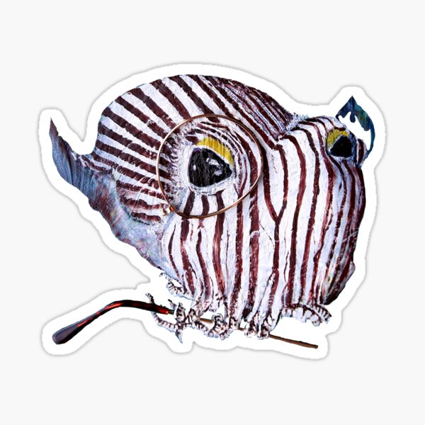 Item preview, "I Can See Clearly Now, The Drain Is Gone" - oil on canvas by Elizabeth Solich - Pyjama Squid, South Australia designed and sold by OceanicSoiree.
