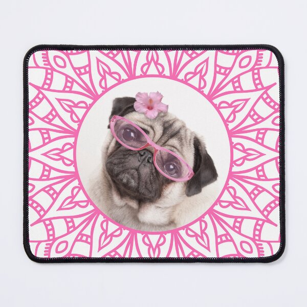 Item preview, Tan Pug Mandala designed and sold by momofdoggos.