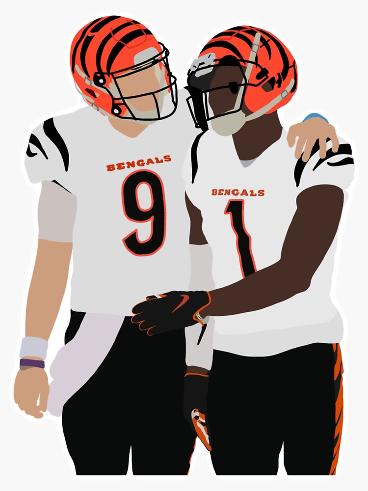 Joe Burrow Bengals Orange Active T-Shirt for Sale by ryanclark12