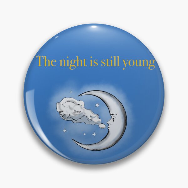 Artikelvorschau, Die Nacht ist immer noch Yao gut, junger Mond ruht, junger Mond in Wolken entworfen und verkauft von Shmuk.