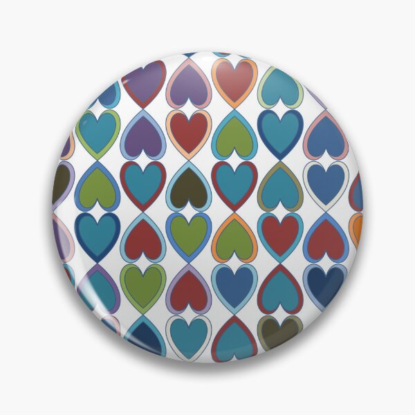 Item preview, April Double Hearts designed and sold by ColoursOfFrance.