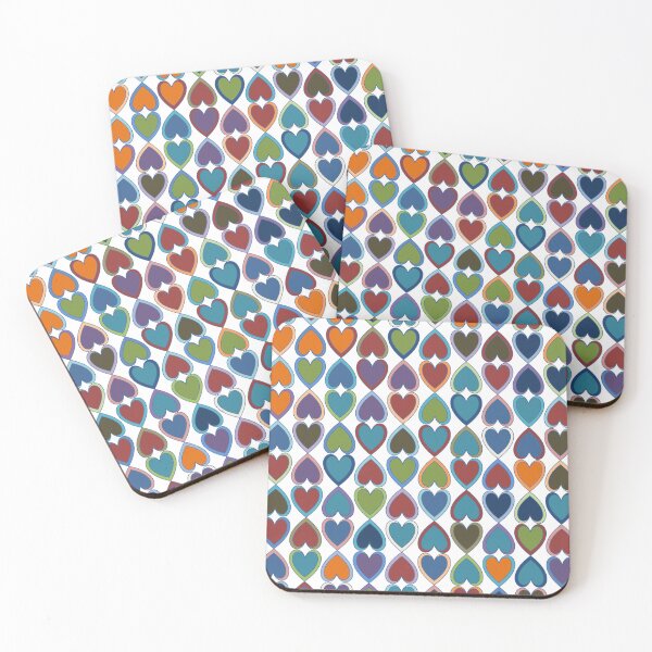 Item preview, April Double Hearts designed and sold by ColoursOfFrance.