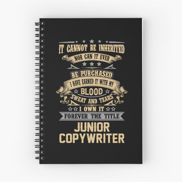 Item preview, Junior Copywriter T Shirt - Forever The Title Job Gift Item Tee designed and sold by celiagomez456.