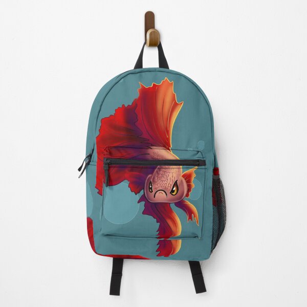 Item preview, Angry Betta Fish designed and sold by Unicornarama.
