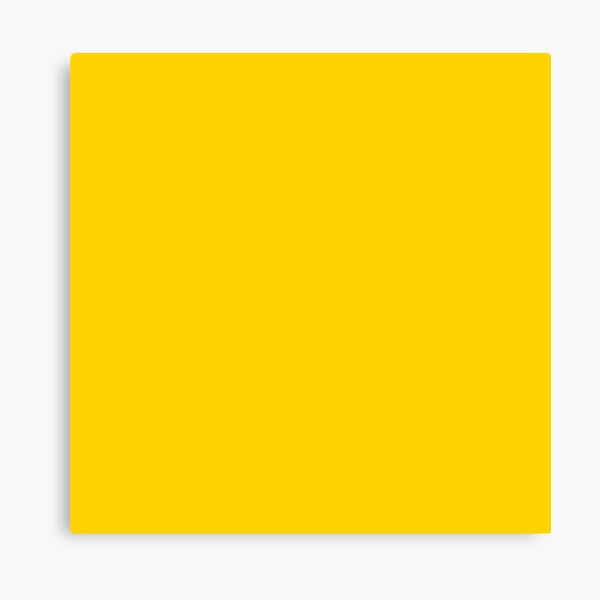 Qué dinosaurio ira Lienzo «Color amarillo sol de ADDUP || Color amarillo sólido || tonos de color  amarillo liso.» de ADDUP | Redbubble
