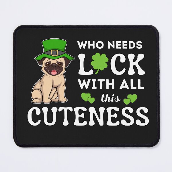 Item preview, Leprechaun Pug | St. Paddys Day Pug | I Love My Pug designed and sold by Spiritualish.