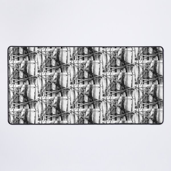 Item preview, Black & White colors Bamboo abstrackt by Iritof designed and sold by iritof.