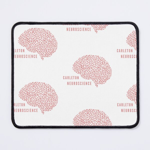 Item preview, Brain (Pink with words) designed and sold by CUNeuroscience.