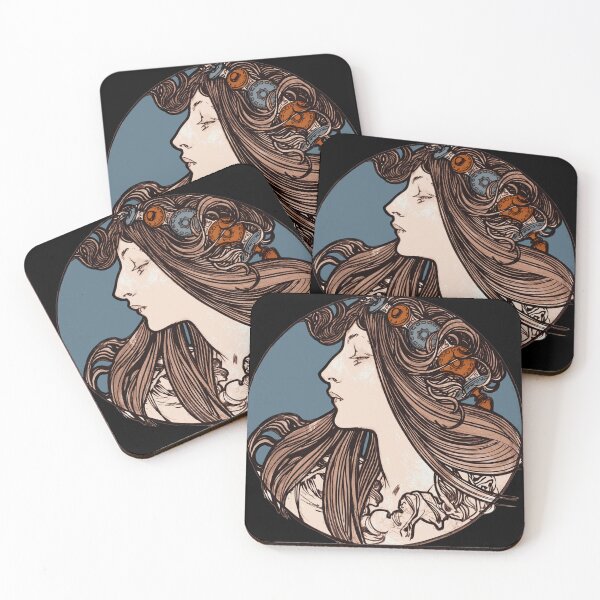 Item preview, Art Nouveau Woman designed and sold by Wenkatdesigns.