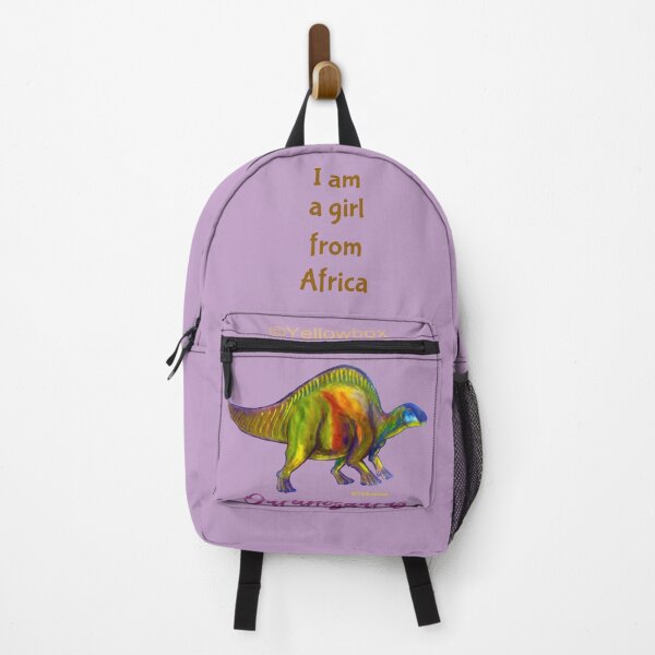 Item preview, Ouranosaurus I am from Africa - Yellowbox ink painting designed and sold by twyellowbox.