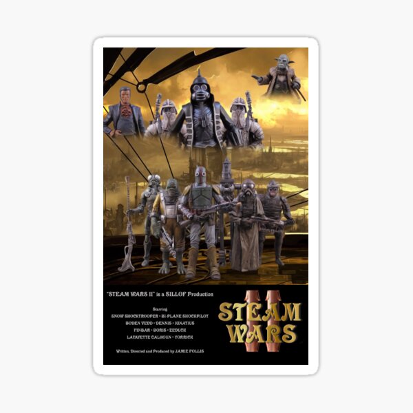 Steam Wars Vol II Sticker
